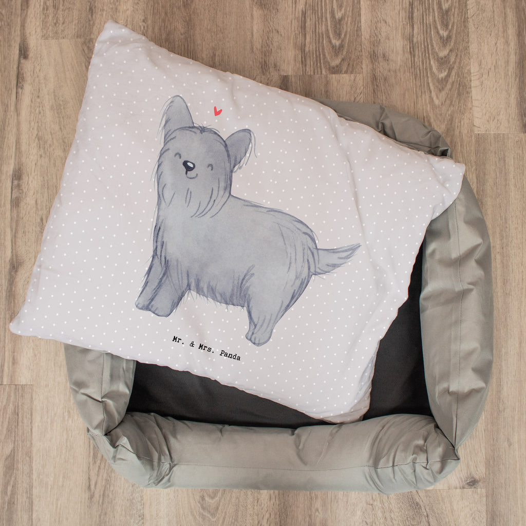 Hundebett Skye Terrier Moment Hundebett, Hundeliege, Liegeplatz, Hund, Hundekörbchen, Körbchen, Tierbett, Hundebett Luxus, Hundekissen, Hundesofa, Hundeschlafplatz, Hundebettchen, Hundemöbel, Hundedecke, Hunderasse, Rassehund, Hundebesitzer, Geschenk, Tierfreund, Schenken, Welpe, Skye Terrier, Terrier