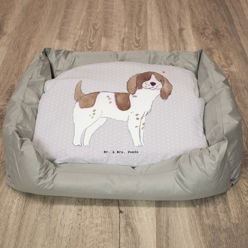Hundebett English Springer Spaniel Moment Hundebett, Hundeliege, Liegeplatz, Hund, Hundekörbchen, Körbchen, Tierbett, Hundebett Luxus, Hundekissen, Hundesofa, Hundeschlafplatz, Hundebettchen, Hundemöbel, Hundedecke, Hunderasse, Rassehund, Hundebesitzer, Geschenk, Tierfreund, Schenken, Welpe, English Springer Spaniel