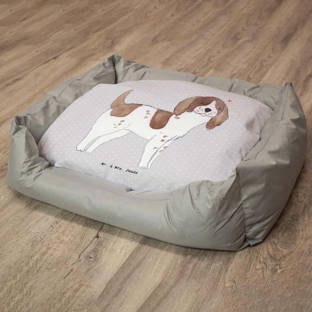 Hundebett English Springer Spaniel Moment Hundebett, Hundeliege, Liegeplatz, Hund, Hundekörbchen, Körbchen, Tierbett, Hundebett Luxus, Hundekissen, Hundesofa, Hundeschlafplatz, Hundebettchen, Hundemöbel, Hundedecke, Hunderasse, Rassehund, Hundebesitzer, Geschenk, Tierfreund, Schenken, Welpe, English Springer Spaniel