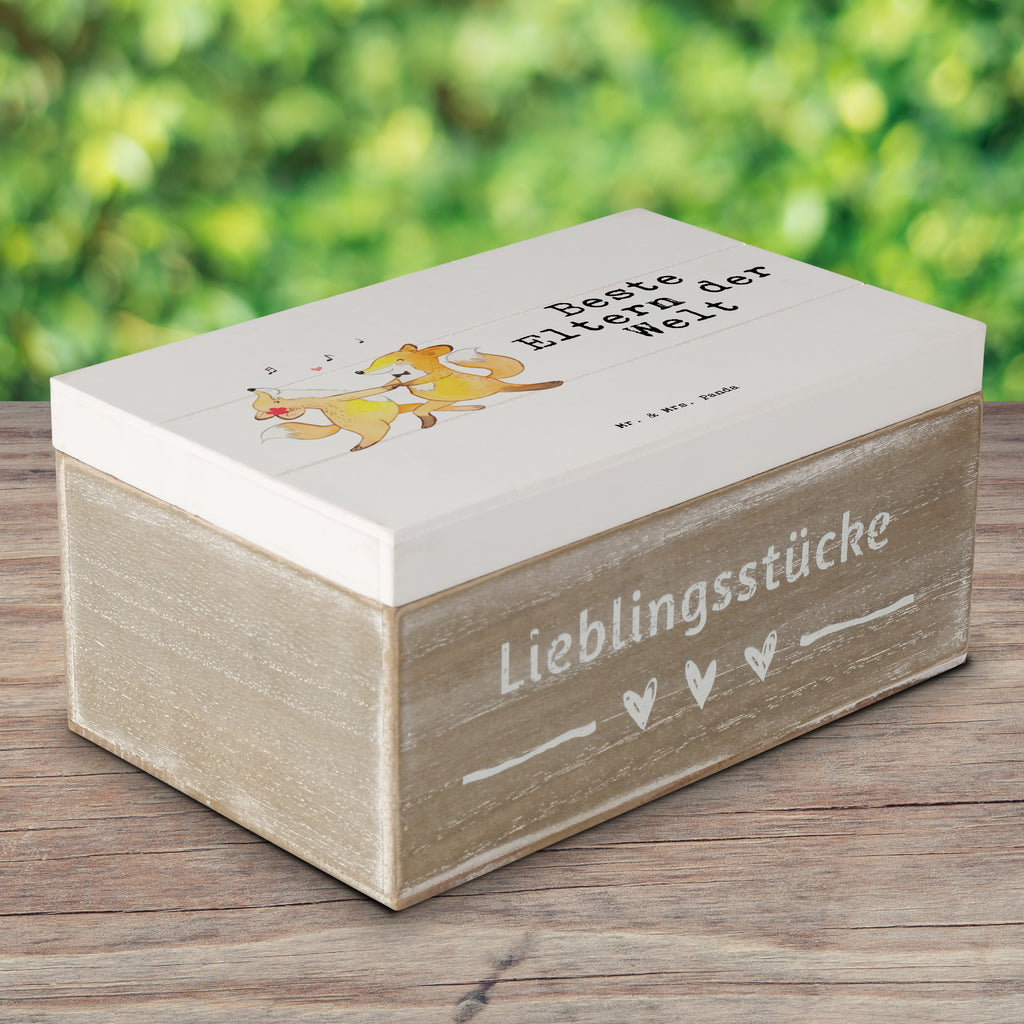 Holzkiste Fuchs Beste Eltern der Welt Eltern, Mama, Papa, Erzeuger, Mami, Papi, Familie, Dankeschön, Elternpaar, Mama und Papa,  Holzkiste, Kiste, Schatzkiste, Truhe, Schatulle, XXL,  Erinnerungsbox, Erinnerungskiste, Dekokiste, Aufbewahrungsbox  für, Dankeschön, Geschenk, Schenken, Geburtstag, Geburtstagsgeschenk, Geschenkidee, Danke, Bedanken, Mitbringsel, Freude machen, Geschenktipp