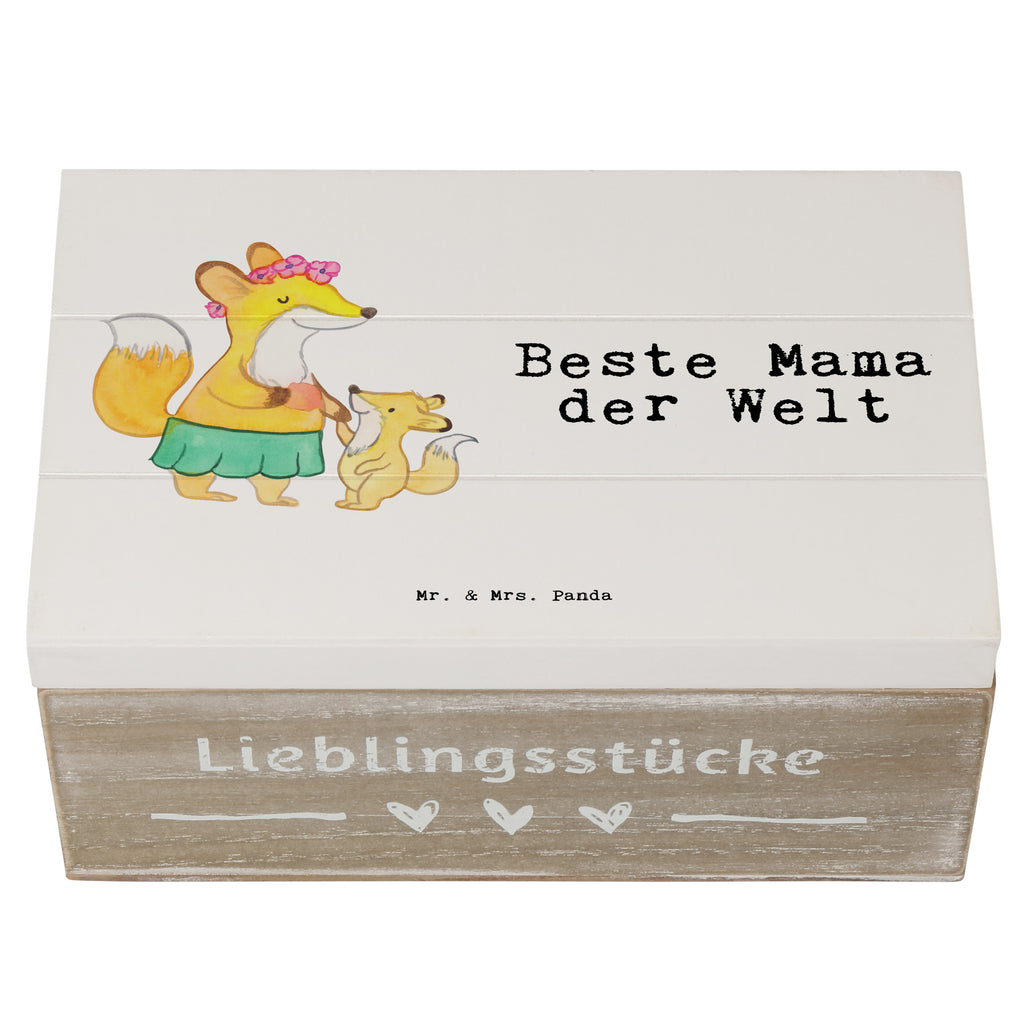 Holzkiste Fuchs Beste Mama der Welt Mama, Mami, Mutter, Muttertag, Mutti, Ma, Tochter, Sohn, Dankeschön, Danke, Beste Mama, Beste, Supermama Holzkiste, Kiste, Schatzkiste, Truhe, Schatulle, XXL,  Erinnerungsbox, Erinnerungskiste, Dekokiste, Aufbewahrungsbox  für, Dankeschön, Geschenk, Schenken, Geburtstag, Geburtstagsgeschenk, Geschenkidee, Danke, Bedanken, Mitbringsel, Freude machen, Geschenktipp