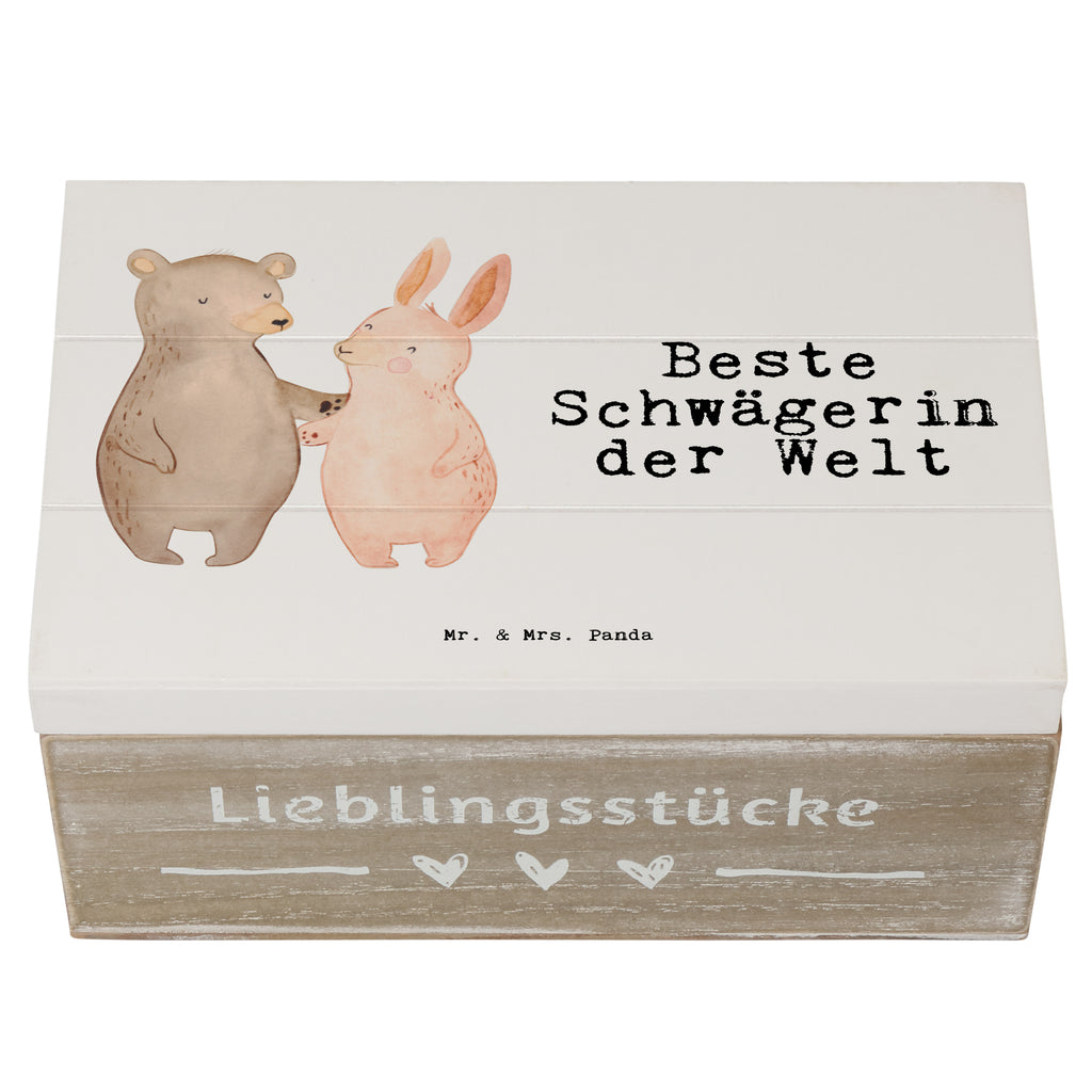 Holzkiste Hase Beste Schwägerin der Welt Schwägerin, Schwähgerin, Schwippschwägerin, Familie, Verwandtschaft, angeheiratet, Frau, Ehemann, Schwester, Ehefrau, Bruder, Partner Holzkiste, Kiste, Schatzkiste, Truhe, Schatulle, XXL,  Erinnerungsbox, Erinnerungskiste, Dekokiste, Aufbewahrungsbox  für, Dankeschön, Geschenk, Schenken, Geburtstag, Geburtstagsgeschenk, Geschenkidee, Danke, Bedanken, Mitbringsel, Freude machen, Geschenktipp