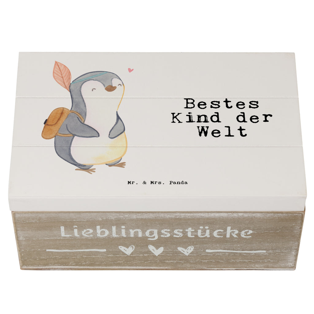 Holzkiste Pinguin Bestes Kind der Welt Kinder, Kind, Kid, Kids, Kiddy, Bestes, Tochter, Sohn, Nachwuchs, Geburt, Geburtstag, Liebling, Taufe,  Holzkiste, Kiste, Schatzkiste, Truhe, Schatulle, XXL,  Erinnerungsbox, Erinnerungskiste, Dekokiste, Aufbewahrungsbox  für, Dankeschön, Geschenk, Schenken, Geburtstag, Geburtstagsgeschenk, Geschenkidee, Danke, Bedanken, Mitbringsel, Freude machen, Geschenktipp