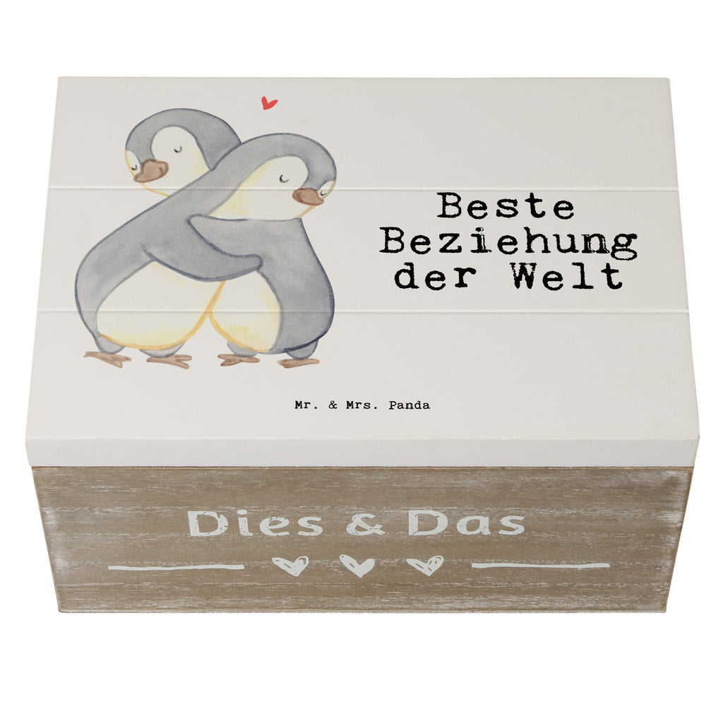 Holzkiste Pinguin Beste Beziehung der Welt Beziehung, Zusammen sein, Miteinander gehen, Liebe, Verlieb, Liebesgeschenk Holzkiste, Kiste, Schatzkiste, Truhe, Schatulle, XXL,  Erinnerungsbox, Erinnerungskiste, Dekokiste, Aufbewahrungsbox  für, Dankeschön, Geschenk, Schenken, Geburtstag, Geburtstagsgeschenk, Geschenkidee, Danke, Bedanken, Mitbringsel, Freude machen, Geschenktipp