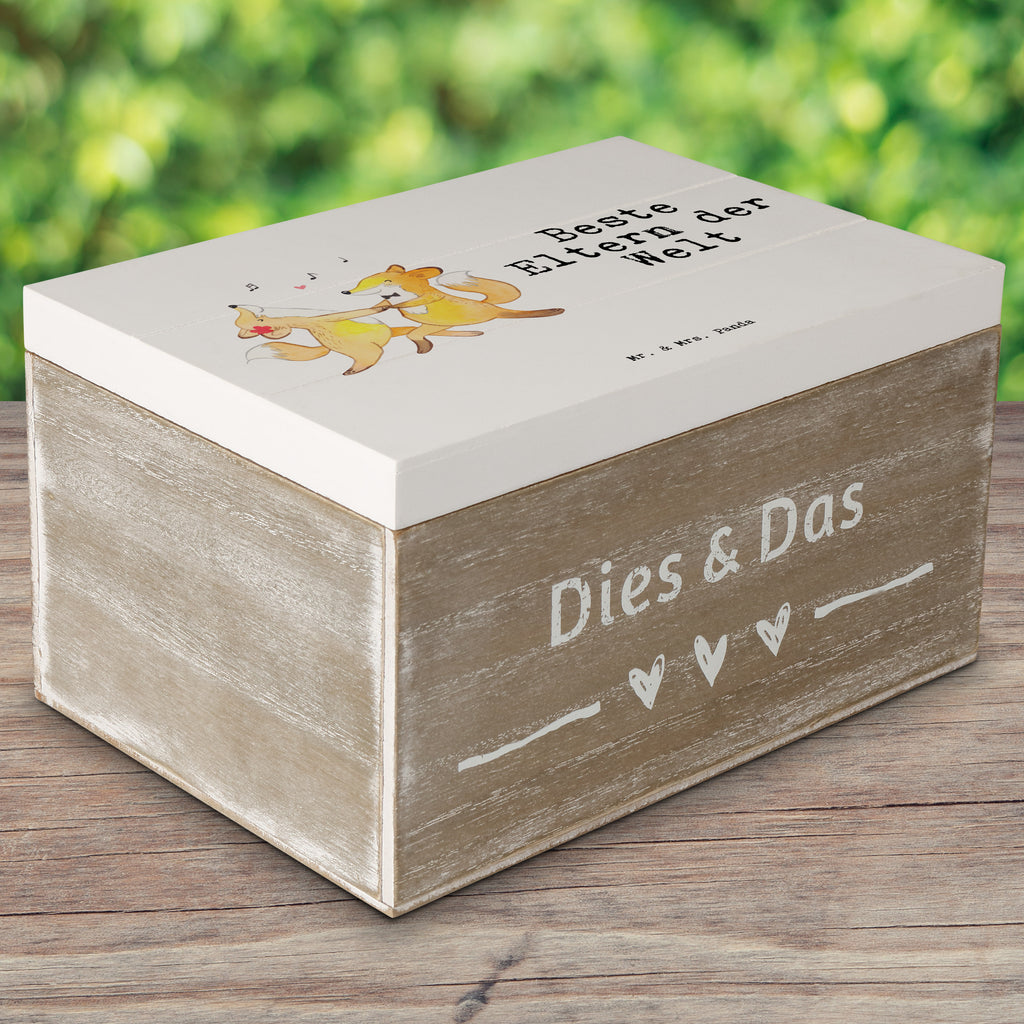 Holzkiste Fuchs Beste Eltern der Welt Eltern, Mama, Papa, Erzeuger, Mami, Papi, Familie, Dankeschön, Elternpaar, Mama und Papa,  Holzkiste, Kiste, Schatzkiste, Truhe, Schatulle, XXL,  Erinnerungsbox, Erinnerungskiste, Dekokiste, Aufbewahrungsbox  für, Dankeschön, Geschenk, Schenken, Geburtstag, Geburtstagsgeschenk, Geschenkidee, Danke, Bedanken, Mitbringsel, Freude machen, Geschenktipp