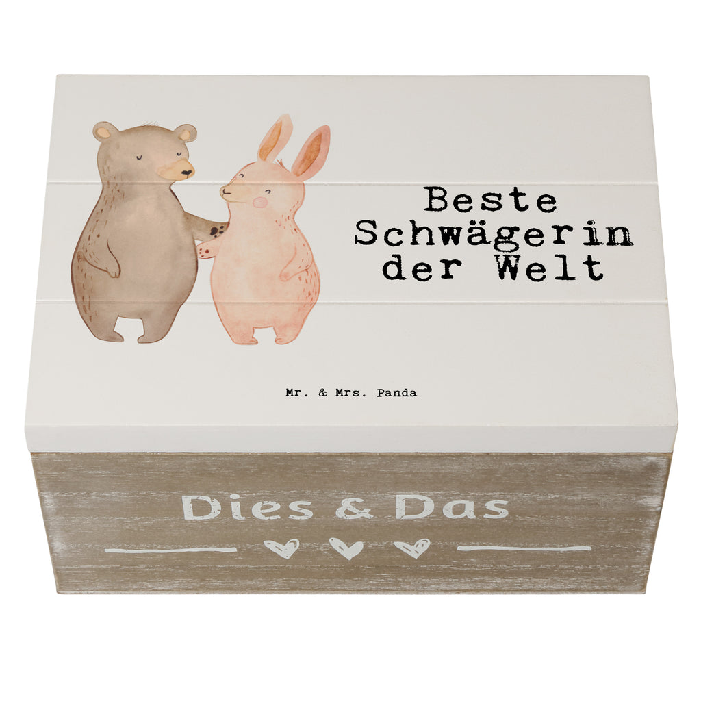 Holzkiste Hase Beste Schwägerin der Welt Schwägerin, Schwähgerin, Schwippschwägerin, Familie, Verwandtschaft, angeheiratet, Frau, Ehemann, Schwester, Ehefrau, Bruder, Partner Holzkiste, Kiste, Schatzkiste, Truhe, Schatulle, XXL,  Erinnerungsbox, Erinnerungskiste, Dekokiste, Aufbewahrungsbox  für, Dankeschön, Geschenk, Schenken, Geburtstag, Geburtstagsgeschenk, Geschenkidee, Danke, Bedanken, Mitbringsel, Freude machen, Geschenktipp