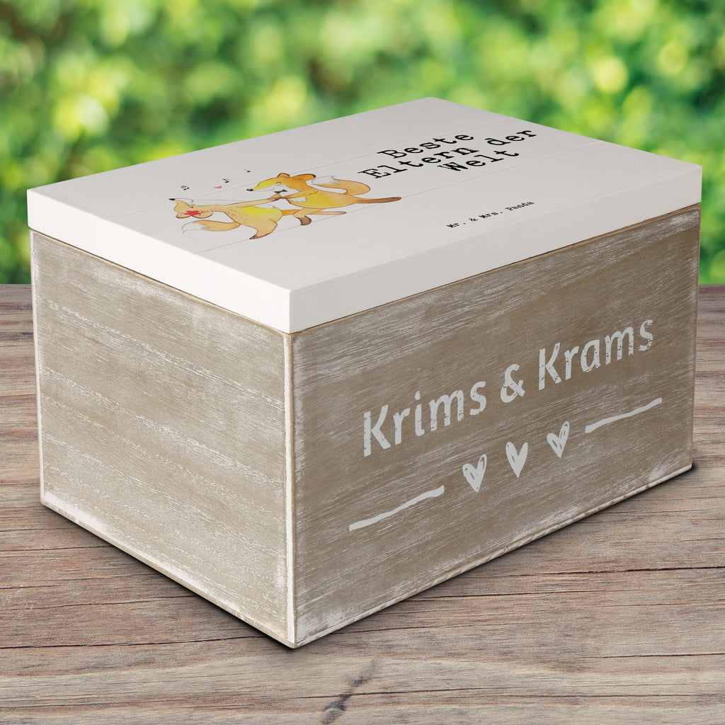 Holzkiste Fuchs Beste Eltern der Welt Eltern, Mama, Papa, Erzeuger, Mami, Papi, Familie, Dankeschön, Elternpaar, Mama und Papa,  Holzkiste, Kiste, Schatzkiste, Truhe, Schatulle, XXL,  Erinnerungsbox, Erinnerungskiste, Dekokiste, Aufbewahrungsbox  für, Dankeschön, Geschenk, Schenken, Geburtstag, Geburtstagsgeschenk, Geschenkidee, Danke, Bedanken, Mitbringsel, Freude machen, Geschenktipp
