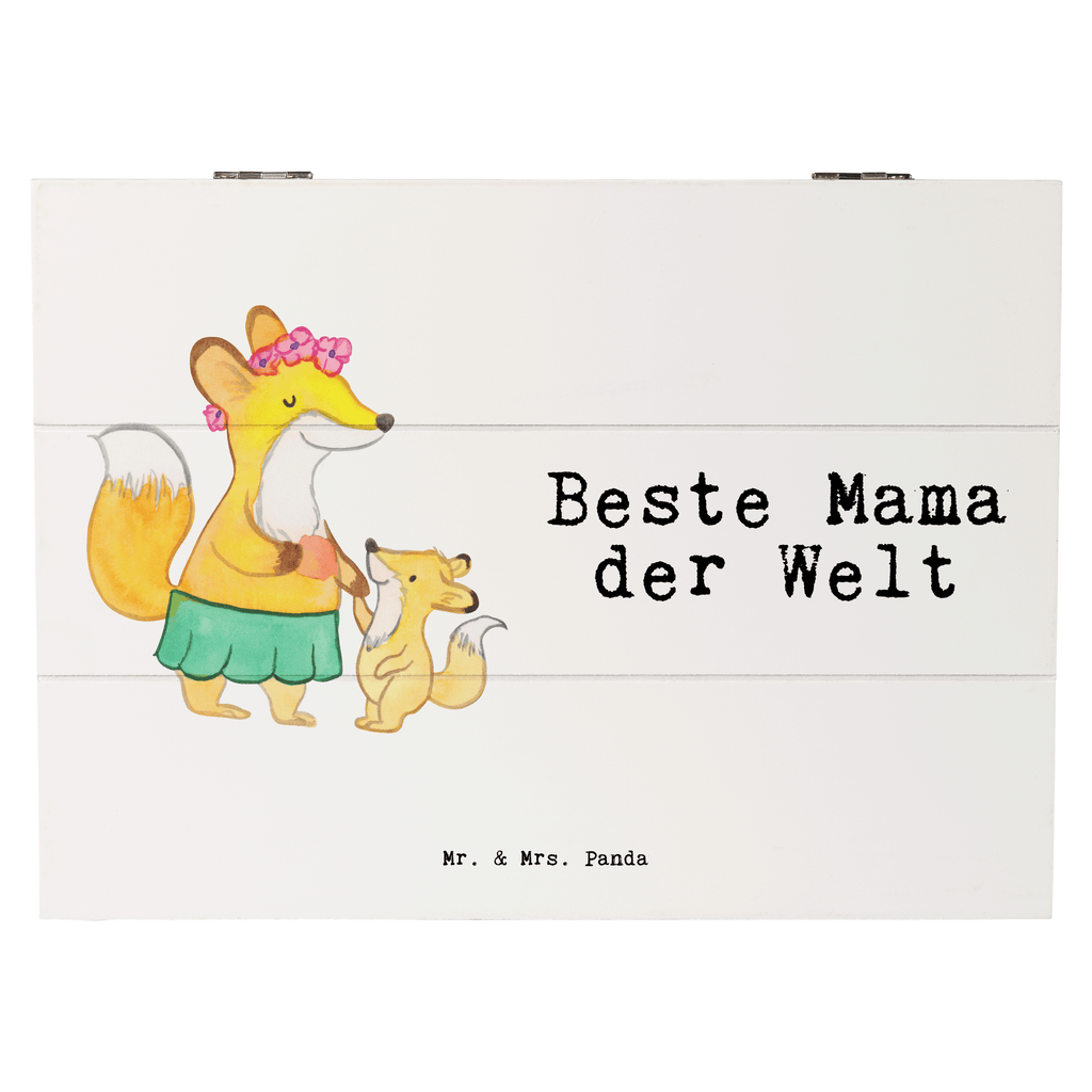 Holzkiste Fuchs Beste Mama der Welt Mama, Mami, Mutter, Muttertag, Mutti, Ma, Tochter, Sohn, Dankeschön, Danke, Beste Mama, Beste, Supermama Holzkiste, Kiste, Schatzkiste, Truhe, Schatulle, XXL,  Erinnerungsbox, Erinnerungskiste, Dekokiste, Aufbewahrungsbox  für, Dankeschön, Geschenk, Schenken, Geburtstag, Geburtstagsgeschenk, Geschenkidee, Danke, Bedanken, Mitbringsel, Freude machen, Geschenktipp