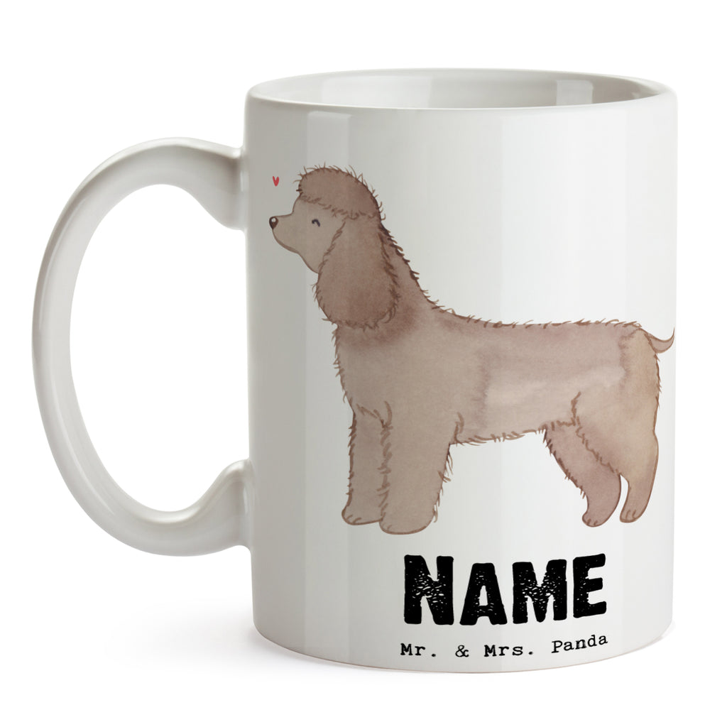 Personalisierte Tasse Irish Water Spaniel Lebensretter Personalisierte Tasse, Namenstasse, Wunschname, Personalisiert, Tasse, Namen, Drucken, Tasse mit Namen, Hund, Hunderasse, Rassehund, Hundebesitzer, Geschenk, Tierfreund, Schenken, Welpe, Irish Water Spaniel, Jagdhund