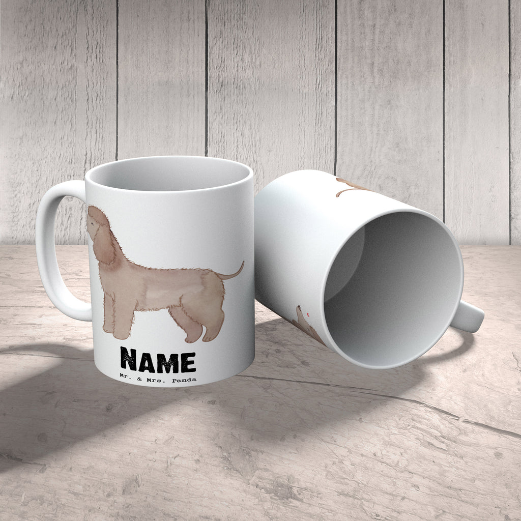 Personalisierte Tasse Irish Water Spaniel Lebensretter Personalisierte Tasse, Namenstasse, Wunschname, Personalisiert, Tasse, Namen, Drucken, Tasse mit Namen, Hund, Hunderasse, Rassehund, Hundebesitzer, Geschenk, Tierfreund, Schenken, Welpe, Irish Water Spaniel, Jagdhund