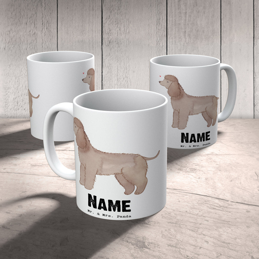 Personalisierte Tasse Irish Water Spaniel Lebensretter Personalisierte Tasse, Namenstasse, Wunschname, Personalisiert, Tasse, Namen, Drucken, Tasse mit Namen, Hund, Hunderasse, Rassehund, Hundebesitzer, Geschenk, Tierfreund, Schenken, Welpe, Irish Water Spaniel, Jagdhund
