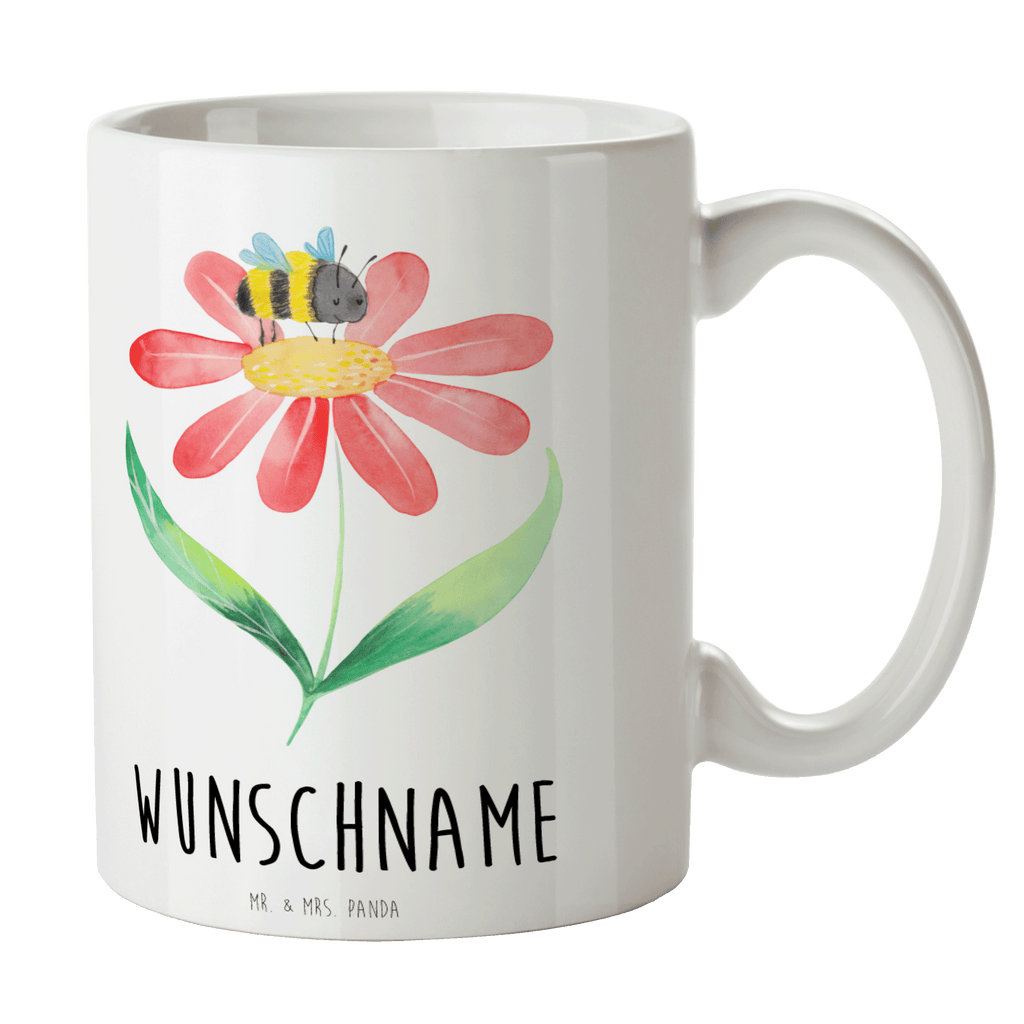 Personalisierte Tasse Hummel Blume Personalisierte Tasse, Namenstasse, Wunschname, Personalisiert, Tasse, Namen, Drucken, Tasse mit Namen, Tiermotive, Gute Laune, lustige Sprüche, Tiere, Hummel, Blume, Wespe, Flauschig, Natur, Feld, Hummeln, Biene