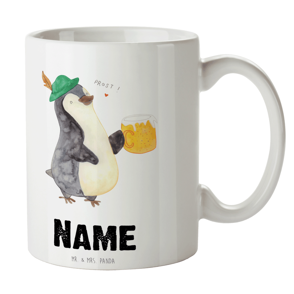 Personalisierte Tasse Pinguin Bier Personalisierte Tasse, Namenstasse, Wunschname, Personalisiert, Tasse, Namen, Drucken, Tasse mit Namen, Pinguin, Pinguine, Bier, Oktoberfest