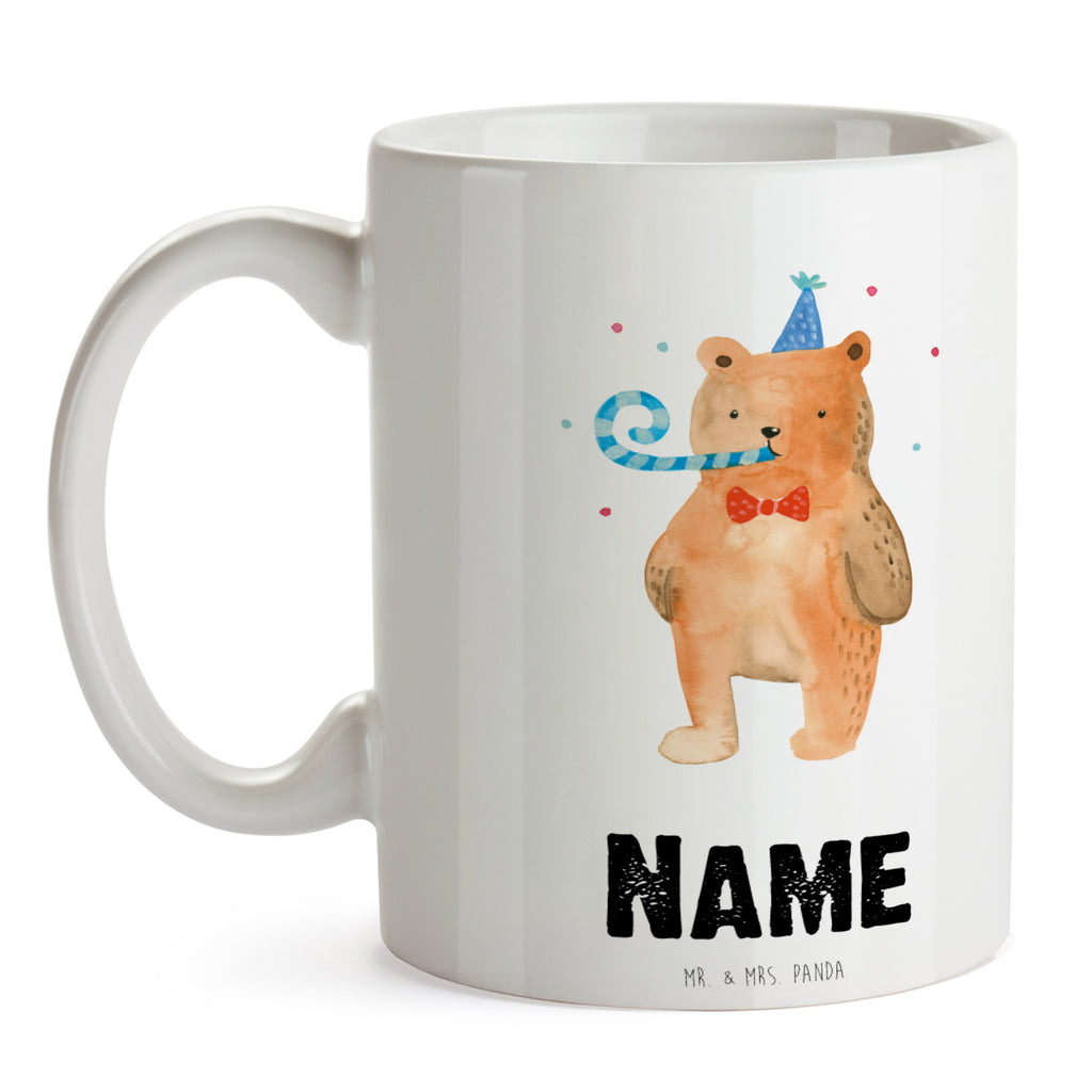 Personalisierte Tasse Birthday Bär Personalisierte Tasse, Namenstasse, Wunschname, Personalisiert, Tasse, Namen, Drucken, Tasse mit Namen, Bär, Teddy, Teddybär, Happy Birthday, Alles Gute, Glückwunsch, Geburtstag