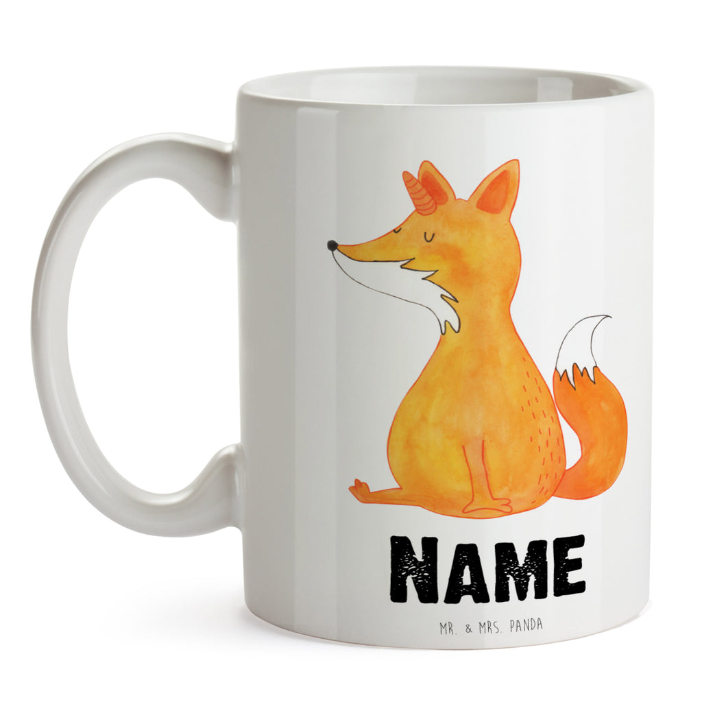 Personalisierte Tasse Fuchshörnchen Wunsch Personalisierte Tasse, Namenstasse, Wunschname, Personalisiert, Tasse, Namen, Drucken, Tasse mit Namen, Einhorn, Einhörner, Einhorn Deko, Pegasus, Unicorn, Fuchs, Unicorns, Fuchshörnchen, Fuchshorn, Foxycorn, Füchse