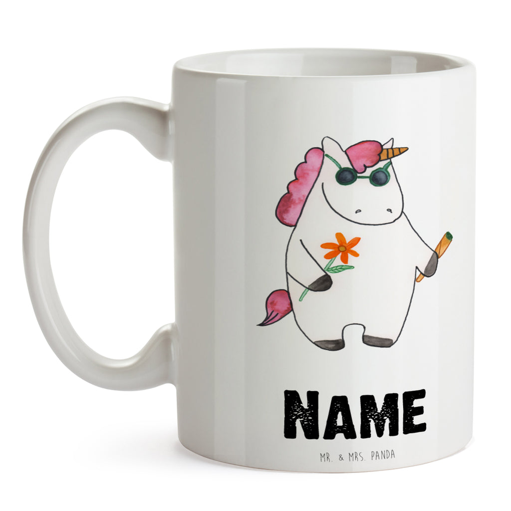 Personalisierte Tasse Einhorn Woodstock Personalisierte Tasse, Namenstasse, Wunschname, Personalisiert, Tasse, Namen, Drucken, Tasse mit Namen, Einhorn, Einhörner, Einhorn Deko, Pegasus, Unicorn, Kiffen, Joint, Zigarette, Alkohol, Party, Spaß. lustig, witzig, Woodstock