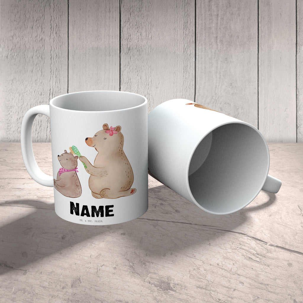 Personalisierte Tasse Bär mit Kind Personalisierte Tasse, Namenstasse, Wunschname, Personalisiert, Tasse, Namen, Drucken, Tasse mit Namen, Familie, Vatertag, Muttertag, Bruder, Schwester, Mama, Papa, Oma, Opa, Geschenk, Mutti, Mutter