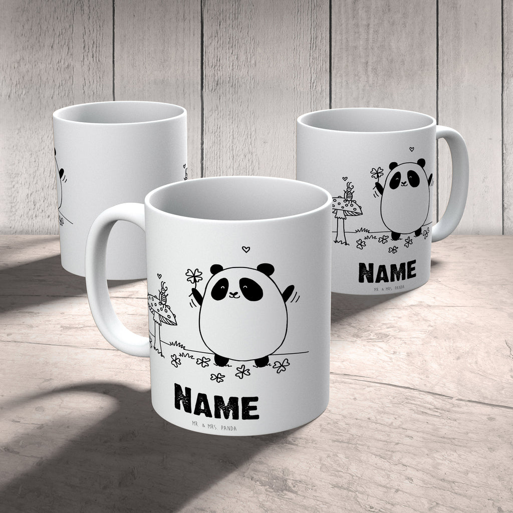 Personalisierte Tasse Easy & Peasy Viel Glück  Personalisierte Tasse, Namenstasse, Wunschname, Personalisiert, Tasse, Namen, Drucken, Tasse mit Namen  