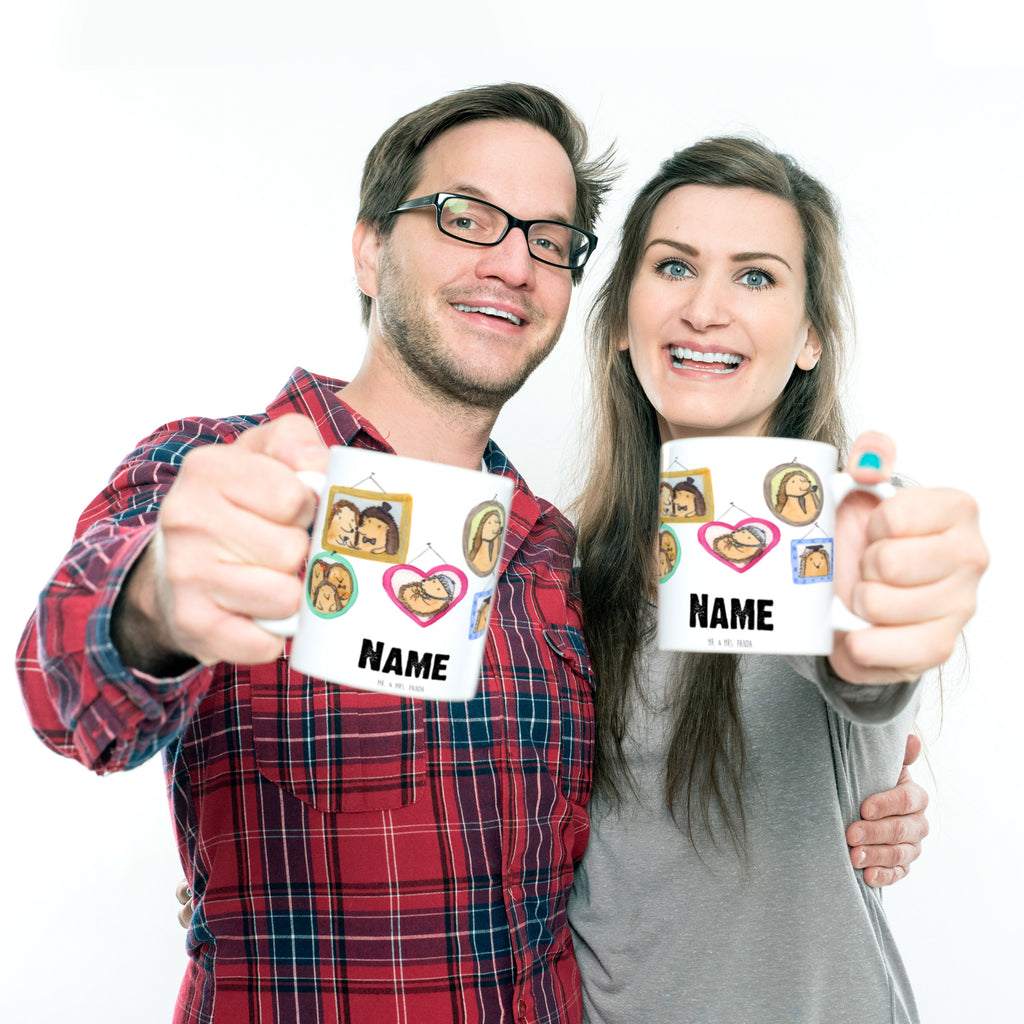 Personalisierte Tasse Igel Familie Personalisierte Tasse, Namenstasse, Wunschname, Personalisiert, Tasse, Namen, Drucken, Tasse mit Namen, Familie, Vatertag, Muttertag, Bruder, Schwester, Mama, Papa, Oma, Opa, Liebe, Igel, Bilder, Zusammenhalt, Glück