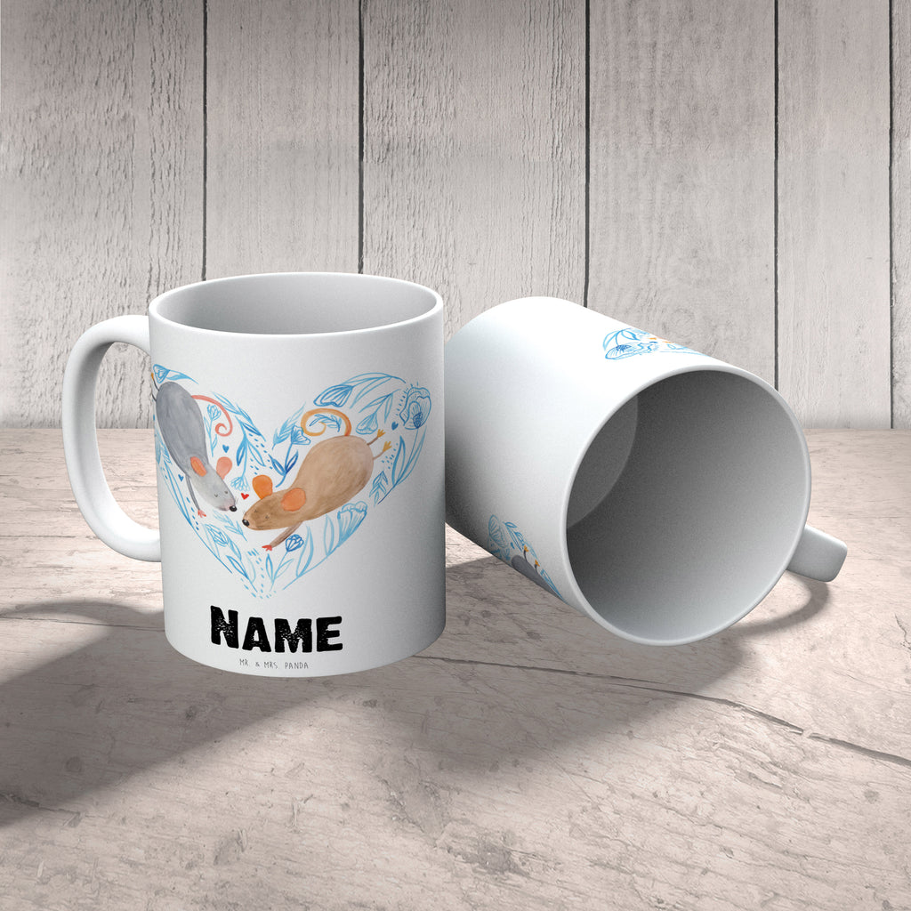 Personalisierte Tasse Mäuse Herz Personalisierte Tasse, Namenstasse, Wunschname, Personalisiert, Tasse, Namen, Drucken, Tasse mit Namen, Liebe, Partner, Freund, Freundin, Ehemann, Ehefrau, Heiraten, Verlobung, Heiratsantrag, Liebesgeschenk, Jahrestag, Hocheitstag, Maus, Mäuse, Liebesbotschaft, Liebesbeweis, Hochzeit, Lieblingsmensch, Gemeinsamkeit, Love, Geschenk für zwei