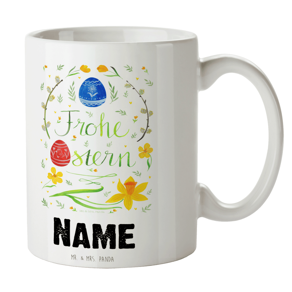 Personalisierte Tasse Frohe Ostern Personalisierte Tasse, Namenstasse, Wunschname, Personalisiert, Tasse, Namen, Drucken, Tasse mit Namen, Ostern, Osterhase, Ostergeschenke, Osternest, Osterdeko, Geschenk zu Ostern, Frohe Ostern, Ostergrüße, Osterblume, Osterei, bemalte Ostereier, Weidenkätzchen. Lettering