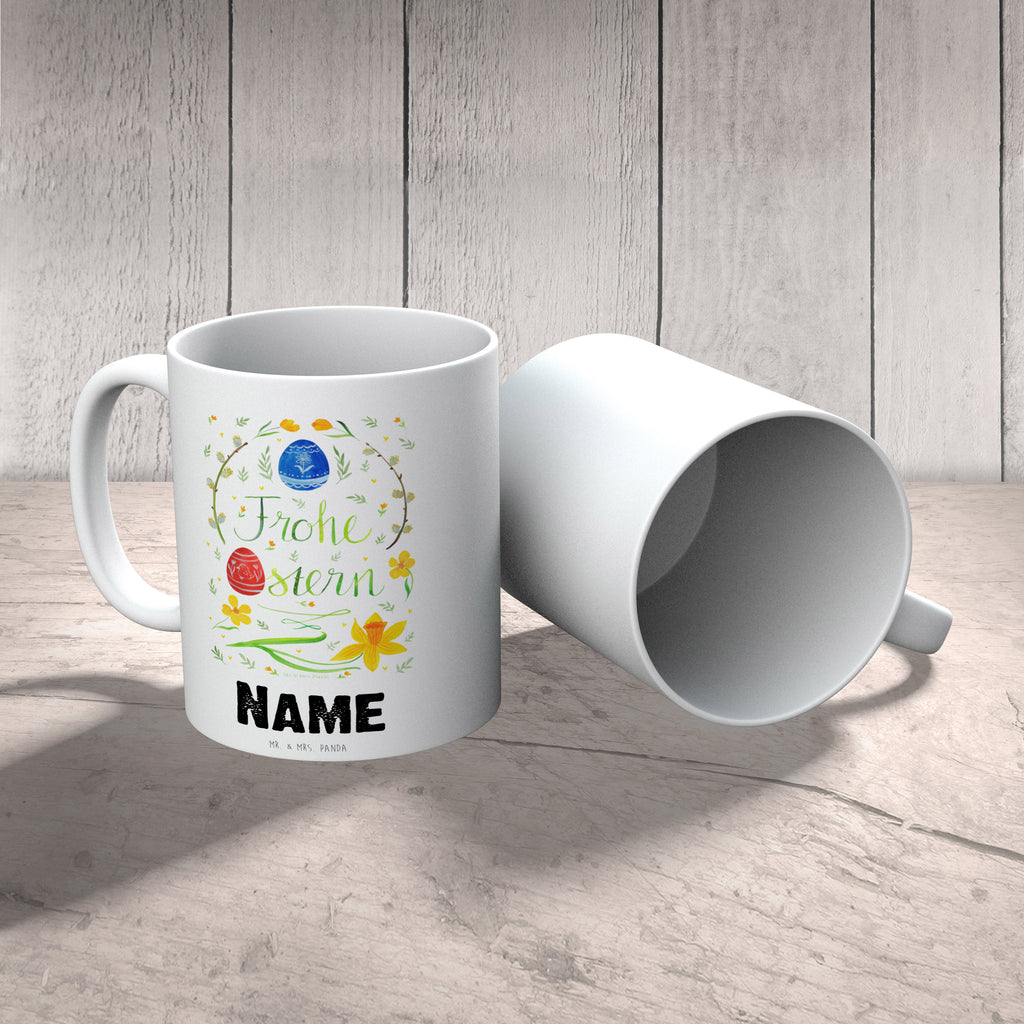 Personalisierte Tasse Frohe Ostern Personalisierte Tasse, Namenstasse, Wunschname, Personalisiert, Tasse, Namen, Drucken, Tasse mit Namen, Ostern, Osterhase, Ostergeschenke, Osternest, Osterdeko, Geschenk zu Ostern, Frohe Ostern, Ostergrüße, Osterblume, Osterei, bemalte Ostereier, Weidenkätzchen. Lettering