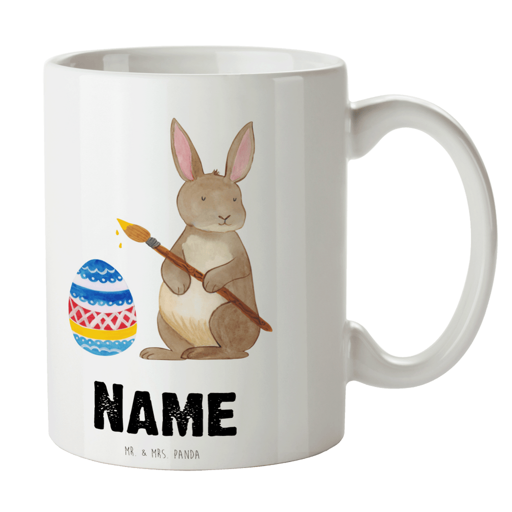 Personalisierte Tasse Hase Eiermalen Personalisierte Tasse, Namenstasse, Wunschname, Personalisiert, Tasse, Namen, Drucken, Tasse mit Namen, Ostern, Osterhase, Ostergeschenke, Osternest, Osterdeko, Geschenk zu Ostern, Frohe Ostern, Ostergrüße, Osterblume, Osterei, bemalte Ostereier, Hase, Kaninchen, Eiermalen