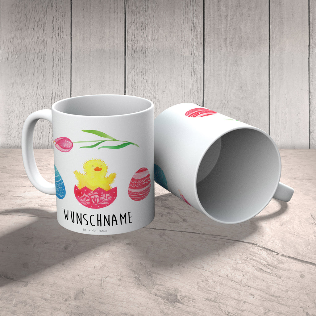 Personalisierte Tasse Küken geschlüpft Personalisierte Tasse, Namenstasse, Wunschname, Personalisiert, Tasse, Namen, Drucken, Tasse mit Namen, Ostern, Osterhase, Ostergeschenke, Osternest, Osterdeko, Geschenk zu Ostern, Küken, Osterei, Ostereier, Ei, Frühlingsgefühle, Freude, Grüße, liebe Grüße, Frohe Ostern, Ostergrüße