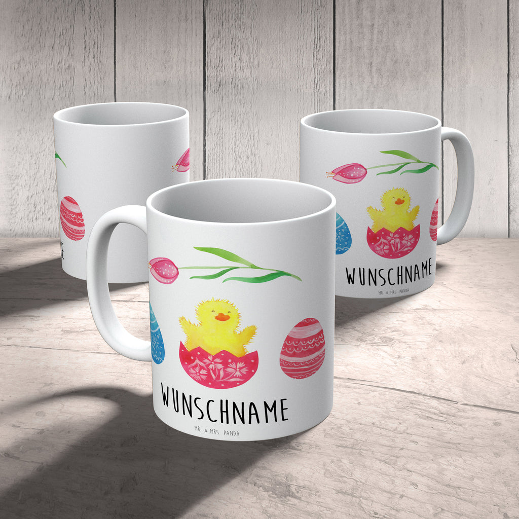 Personalisierte Tasse Küken geschlüpft Personalisierte Tasse, Namenstasse, Wunschname, Personalisiert, Tasse, Namen, Drucken, Tasse mit Namen, Ostern, Osterhase, Ostergeschenke, Osternest, Osterdeko, Geschenk zu Ostern, Küken, Osterei, Ostereier, Ei, Frühlingsgefühle, Freude, Grüße, liebe Grüße, Frohe Ostern, Ostergrüße