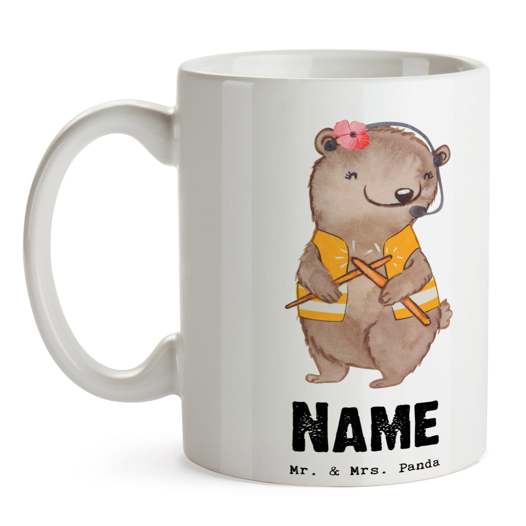 Personalisierte Tasse Fluglotsin mit Herz Personalisierte Tasse, Namenstasse, Wunschname, Personalisiert, Tasse, Namen, Drucken, Tasse mit Namen, Beruf, Ausbildung, Jubiläum, Abschied, Rente, Kollege, Kollegin, Geschenk, Schenken, Arbeitskollege, Mitarbeiter, Firma, Danke, Dankeschön, Fluglotsin, Flugverkehrsleiterin, Luftfahrtpersonal, Flugsicherung