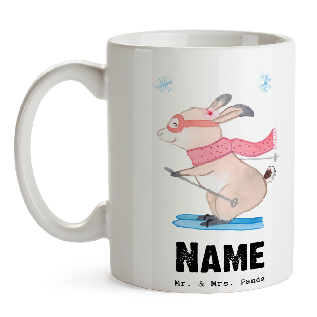 Personalisierte Tasse Bär Skifahren Tage Personalisierte Tasse, Namenstasse, Wunschname, Personalisiert, Tasse, Namen, Drucken, Tasse mit Namen, Geschenk, Sport, Sportart, Hobby, Schenken, Danke, Dankeschön, Auszeichnung, Gewinn, Sportler, Ski fahren, Skifahren, Skisport, Skiwettbewerb, Skirennen