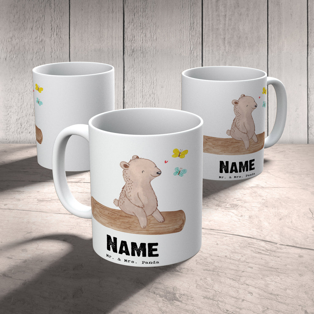 Personalisierte Tasse Bär Naturliebhaber Tage Personalisierte Tasse, Namenstasse, Wunschname, Personalisiert, Tasse, Namen, Drucken, Tasse mit Namen, Geschenk, Sport, Sportart, Hobby, Schenken, Danke, Dankeschön, Auszeichnung, Gewinn, Sportler, Naturliebhaber, Outdoor, Wandern, Nature Lover