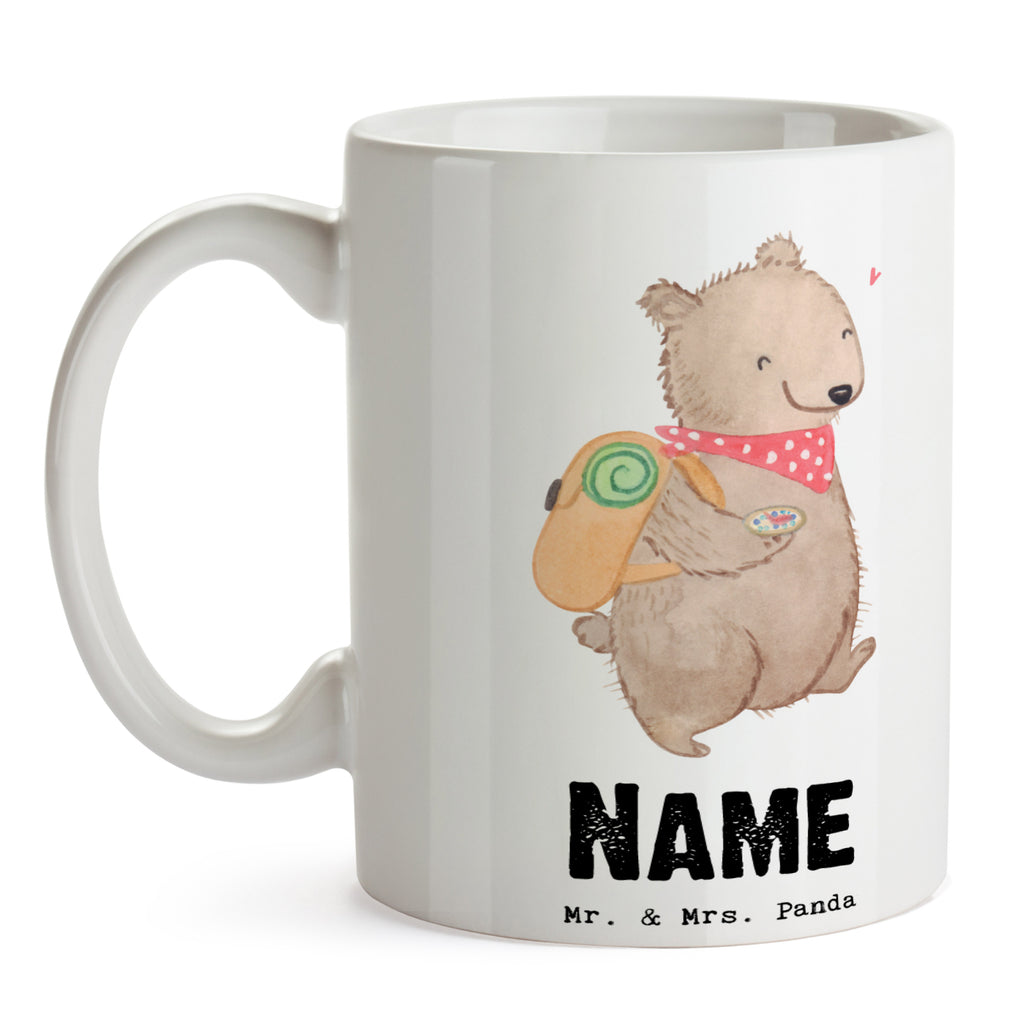 Personalisierte Tasse Bär Wandern Tage Personalisierte Tasse, Namenstasse, Wunschname, Personalisiert, Tasse, Namen, Drucken, Tasse mit Namen, Geschenk, Sport, Sportart, Hobby, Schenken, Danke, Dankeschön, Auszeichnung, Gewinn, Sportler, Wandern, Bergsteigen, Wintertouren, Outdoor Sport, Freizeitsport, Spazieren, Natur entdecken
