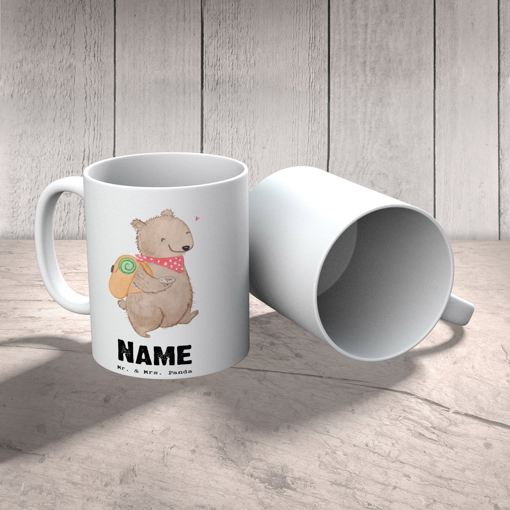 Personalisierte Tasse Bär Wandern Tage Personalisierte Tasse, Namenstasse, Wunschname, Personalisiert, Tasse, Namen, Drucken, Tasse mit Namen, Geschenk, Sport, Sportart, Hobby, Schenken, Danke, Dankeschön, Auszeichnung, Gewinn, Sportler, Wandern, Bergsteigen, Wintertouren, Outdoor Sport, Freizeitsport, Spazieren, Natur entdecken