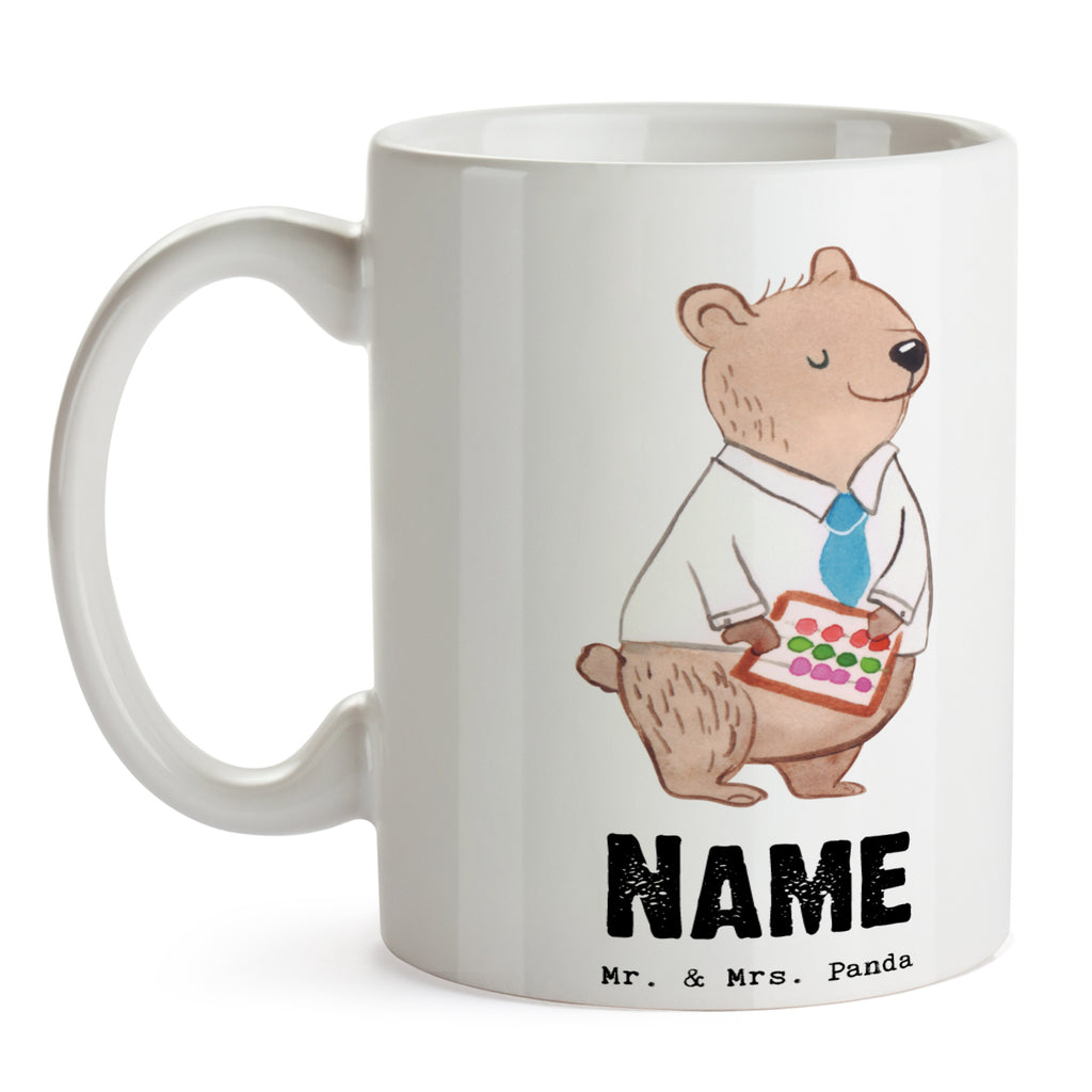 Personalisierte Tasse Bürokaufmann mit Herz Personalisierte Tasse, Namenstasse, Wunschname, Personalisiert, Tasse, Namen, Drucken, Tasse mit Namen, Beruf, Ausbildung, Jubiläum, Abschied, Rente, Kollege, Kollegin, Geschenk, Schenken, Arbeitskollege, Mitarbeiter, Firma, Danke, Dankeschön, Bürokaufmann, Kaufmann für Büromanagement
