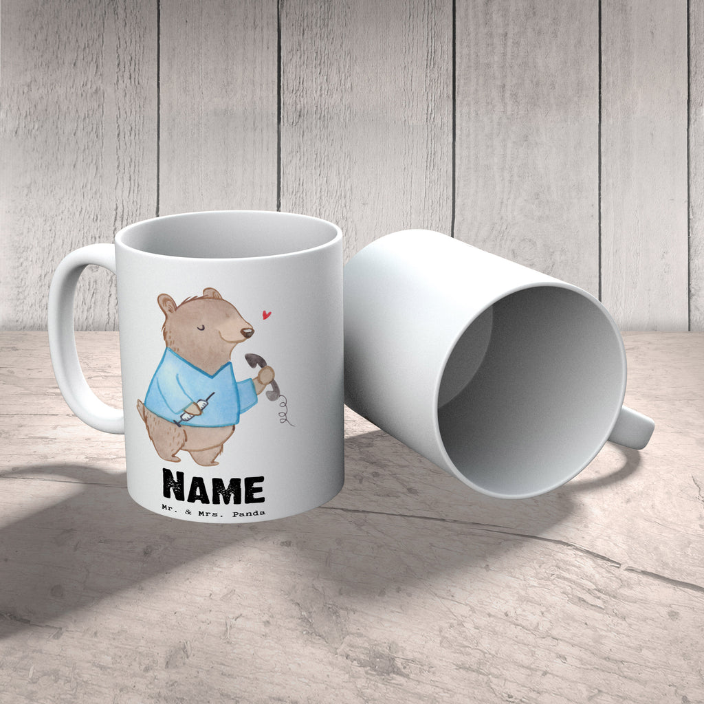 Personalisierte Tasse Krankenpflegehelfer mit Herz Personalisierte Tasse, Namenstasse, Wunschname, Personalisiert, Tasse, Namen, Drucken, Tasse mit Namen, Beruf, Ausbildung, Jubiläum, Abschied, Rente, Kollege, Kollegin, Geschenk, Schenken, Arbeitskollege, Mitarbeiter, Firma, Danke, Dankeschön, Krankenpflegehelfer, Pflegehelfer, Pflegekraft