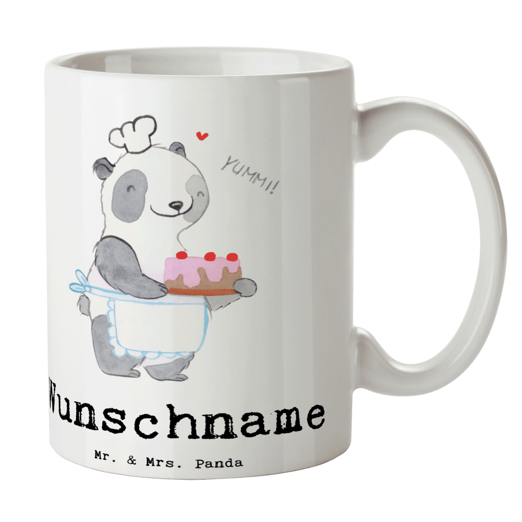 Personalisierte Tasse Panda Backen Tage Personalisierte Tasse, Namenstasse, Wunschname, Personalisiert, Tasse, Namen, Drucken, Tasse mit Namen, Geschenk, Sport, Sportart, Hobby, Schenken, Danke, Dankeschön, Auszeichnung, Gewinn, Sportler, backen, Hobbybäcker, Kuchen backen