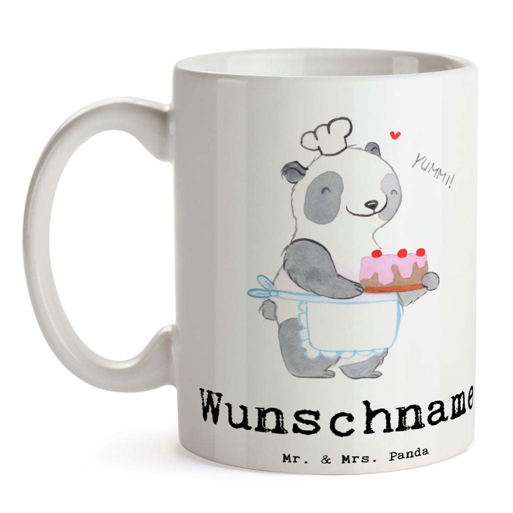 Personalisierte Tasse Panda Backen Tage Personalisierte Tasse, Namenstasse, Wunschname, Personalisiert, Tasse, Namen, Drucken, Tasse mit Namen, Geschenk, Sport, Sportart, Hobby, Schenken, Danke, Dankeschön, Auszeichnung, Gewinn, Sportler, backen, Hobbybäcker, Kuchen backen