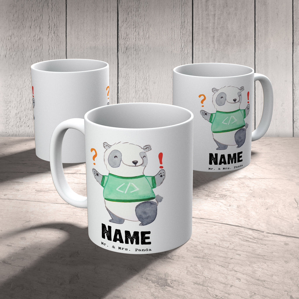 Personalisierte Tasse Programmierer mit Herz Personalisierte Tasse, Namenstasse, Wunschname, Personalisiert, Tasse, Namen, Drucken, Tasse mit Namen, Beruf, Ausbildung, Jubiläum, Abschied, Rente, Kollege, Kollegin, Geschenk, Schenken, Arbeitskollege, Mitarbeiter, Firma, Danke, Dankeschön, Programmierer, Softwareingenieur, Softwarentwickler, Computerfreak, Datenverarbeiter, Computerfachmann, IT-Spezialist, Nerd