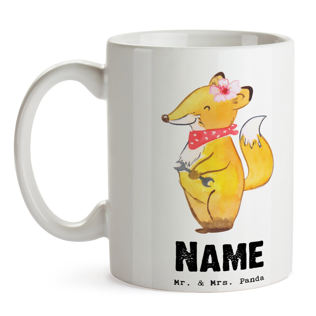 Personalisierte Tasse Kfz-Mechatronikerin mit Herz Personalisierte Tasse, Namenstasse, Wunschname, Personalisiert, Tasse, Namen, Drucken, Tasse mit Namen, Beruf, Ausbildung, Jubiläum, Abschied, Rente, Kollege, Kollegin, Geschenk, Schenken, Arbeitskollege, Mitarbeiter, Firma, Danke, Dankeschön, Kfz-Mechatronikerin, Kraftfahrzeugmechanikerin, Meisterin, Gesellenprüfung