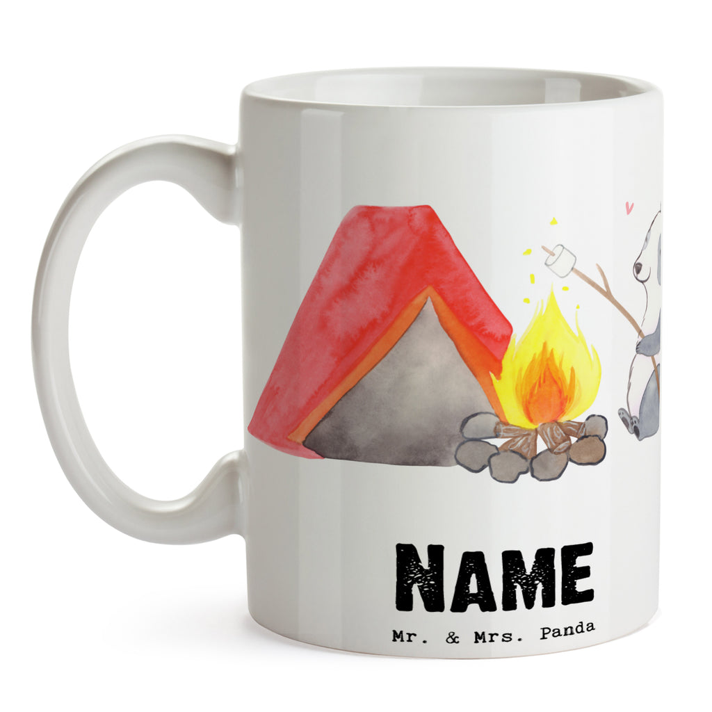 Personalisierte Tasse Panda Campen Tage Personalisierte Tasse, Namenstasse, Wunschname, Personalisiert, Tasse, Namen, Drucken, Tasse mit Namen, Geschenk, Sport, Sportart, Hobby, Schenken, Danke, Dankeschön, Auszeichnung, Gewinn, Sportler, Campen, Camping, campen gehen, Zelten, Campingplatz