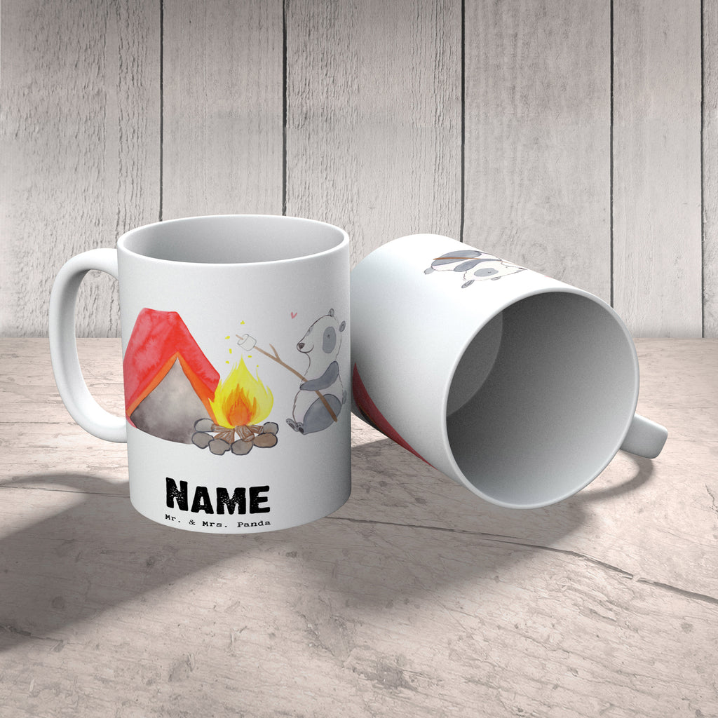 Personalisierte Tasse Panda Campen Tage Personalisierte Tasse, Namenstasse, Wunschname, Personalisiert, Tasse, Namen, Drucken, Tasse mit Namen, Geschenk, Sport, Sportart, Hobby, Schenken, Danke, Dankeschön, Auszeichnung, Gewinn, Sportler, Campen, Camping, campen gehen, Zelten, Campingplatz