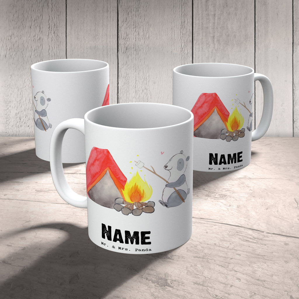 Personalisierte Tasse Panda Campen Tage Personalisierte Tasse, Namenstasse, Wunschname, Personalisiert, Tasse, Namen, Drucken, Tasse mit Namen, Geschenk, Sport, Sportart, Hobby, Schenken, Danke, Dankeschön, Auszeichnung, Gewinn, Sportler, Campen, Camping, campen gehen, Zelten, Campingplatz