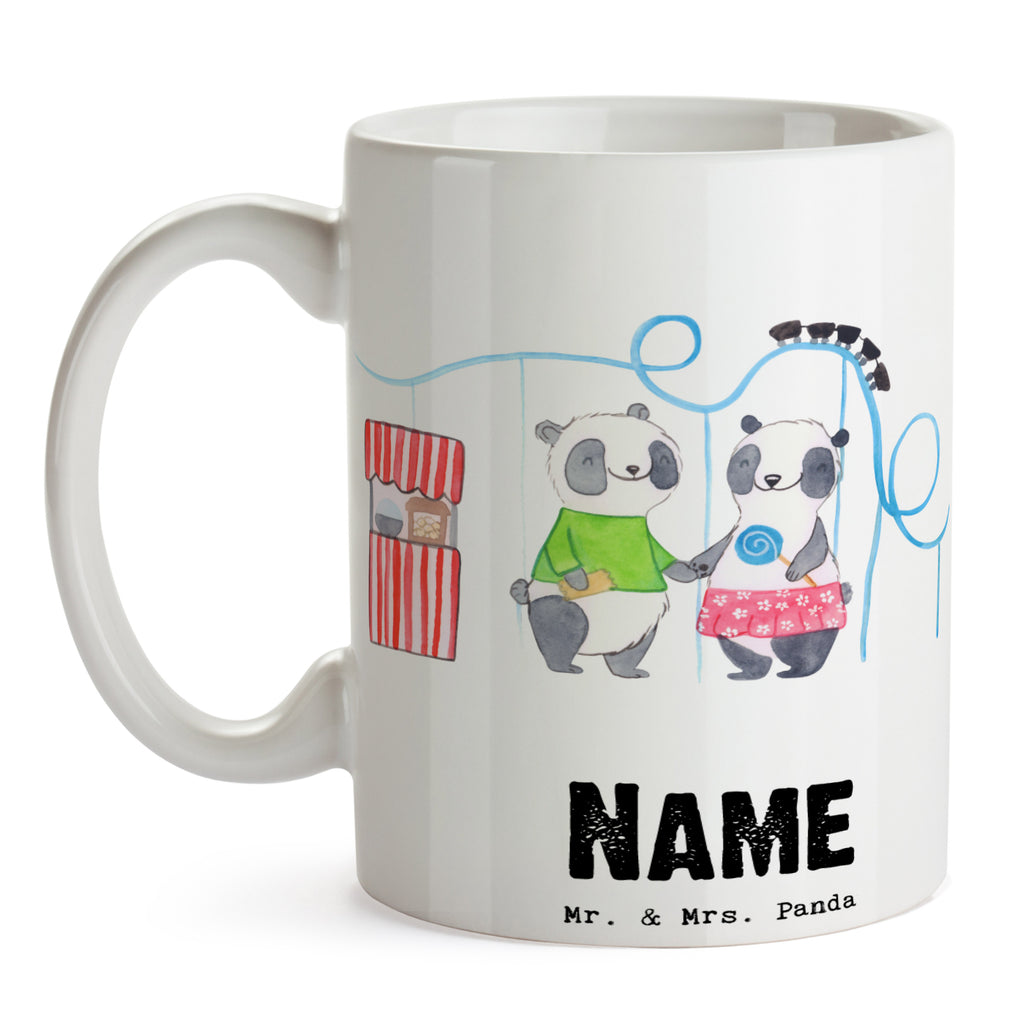 Personalisierte Tasse Pandas Freizeitpark besuchen Tage Personalisierte Tasse, Namenstasse, Wunschname, Personalisiert, Tasse, Namen, Drucken, Tasse mit Namen, Geschenk, Sport, Sportart, Hobby, Schenken, Danke, Dankeschön, Auszeichnung, Gewinn, Sportler, Freizeitpark besuchen, Achterbahn fahren