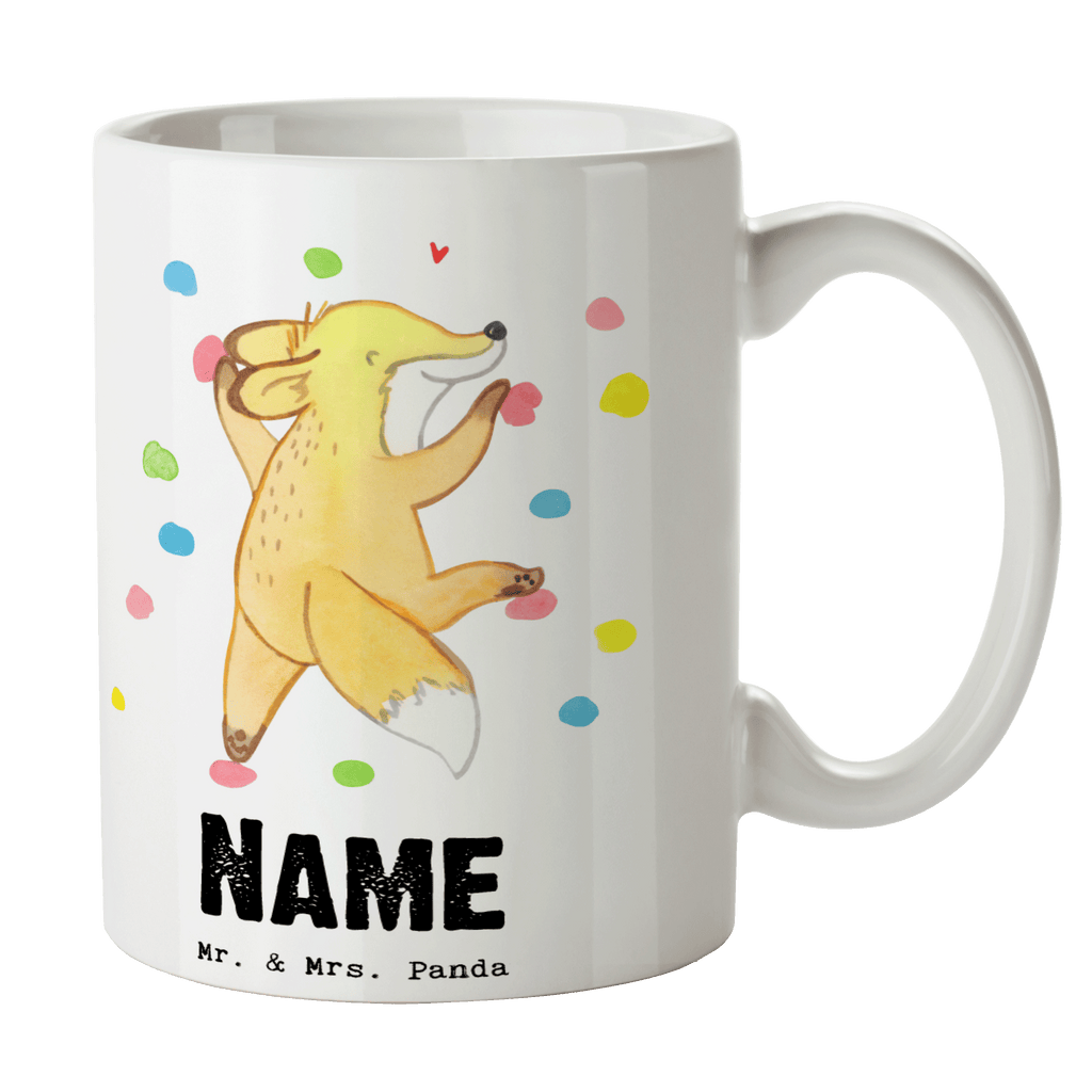 Personalisierte Tasse Fuchs Bouldern Tage Personalisierte Tasse, Namenstasse, Wunschname, Personalisiert, Tasse, Namen, Drucken, Tasse mit Namen, Geschenk, Sport, Sportart, Hobby, Schenken, Danke, Dankeschön, Auszeichnung, Gewinn, Sportler, bouldern, Klettern, Kletterhalle, Boulderhalle