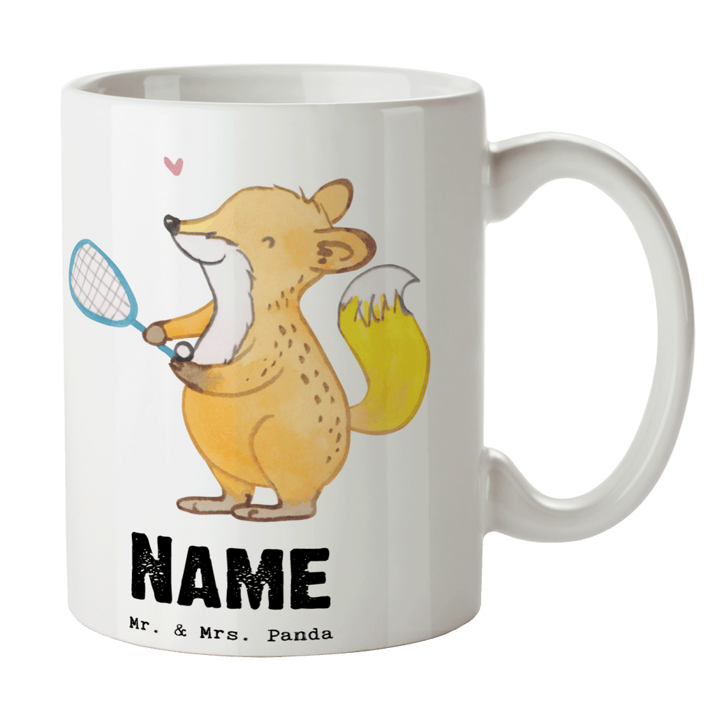 Personalisierte Tasse Fuchs Squash spielen Tage Personalisierte Tasse, Namenstasse, Wunschname, Personalisiert, Tasse, Namen, Drucken, Tasse mit Namen, Geschenk, Sport, Sportart, Hobby, Schenken, Danke, Dankeschön, Auszeichnung, Gewinn, Sportler, Squash spielen, Squashhalle, Ballsport
