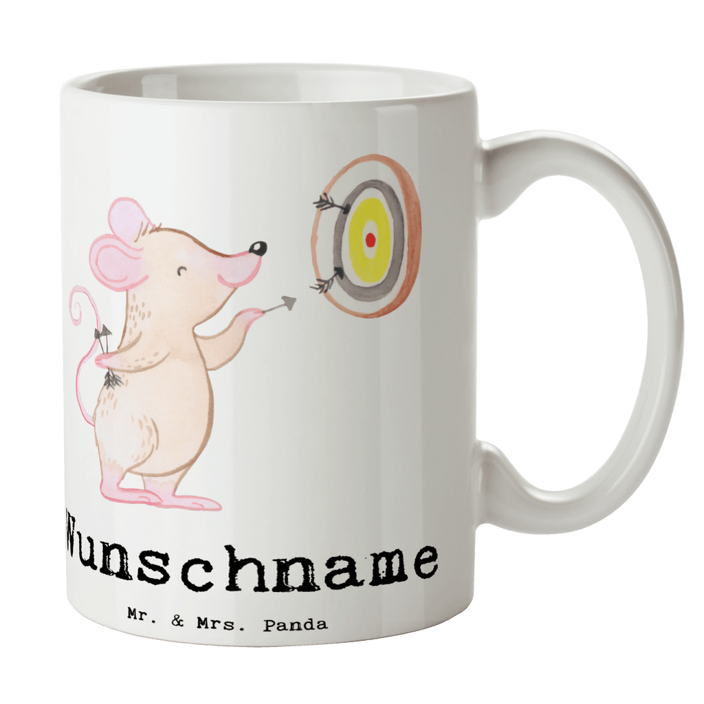 Personalisierte Tasse Maus Dart spielen Tage Personalisierte Tasse, Namenstasse, Wunschname, Personalisiert, Tasse, Namen, Drucken, Tasse mit Namen, Geschenk, Sport, Sportart, Hobby, Schenken, Danke, Dankeschön, Auszeichnung, Gewinn, Sportler, Dart spielen, Darten, Darts, Dart Turnier