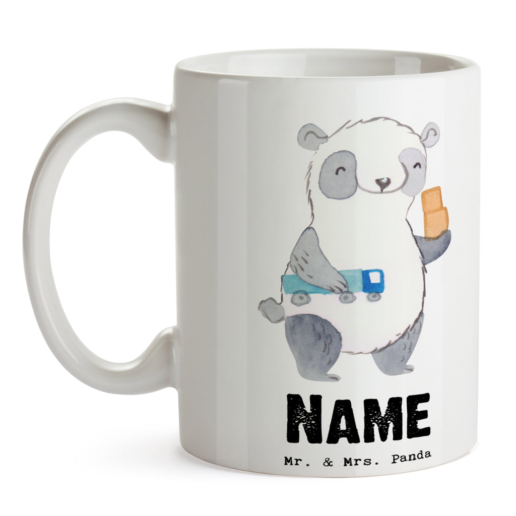 Personalisierte Tasse Speditionskaufmann mit Herz Personalisierte Tasse, Namenstasse, Wunschname, Personalisiert, Tasse, Namen, Drucken, Tasse mit Namen, Beruf, Ausbildung, Jubiläum, Abschied, Rente, Kollege, Kollegin, Geschenk, Schenken, Arbeitskollege, Mitarbeiter, Firma, Danke, Dankeschön
