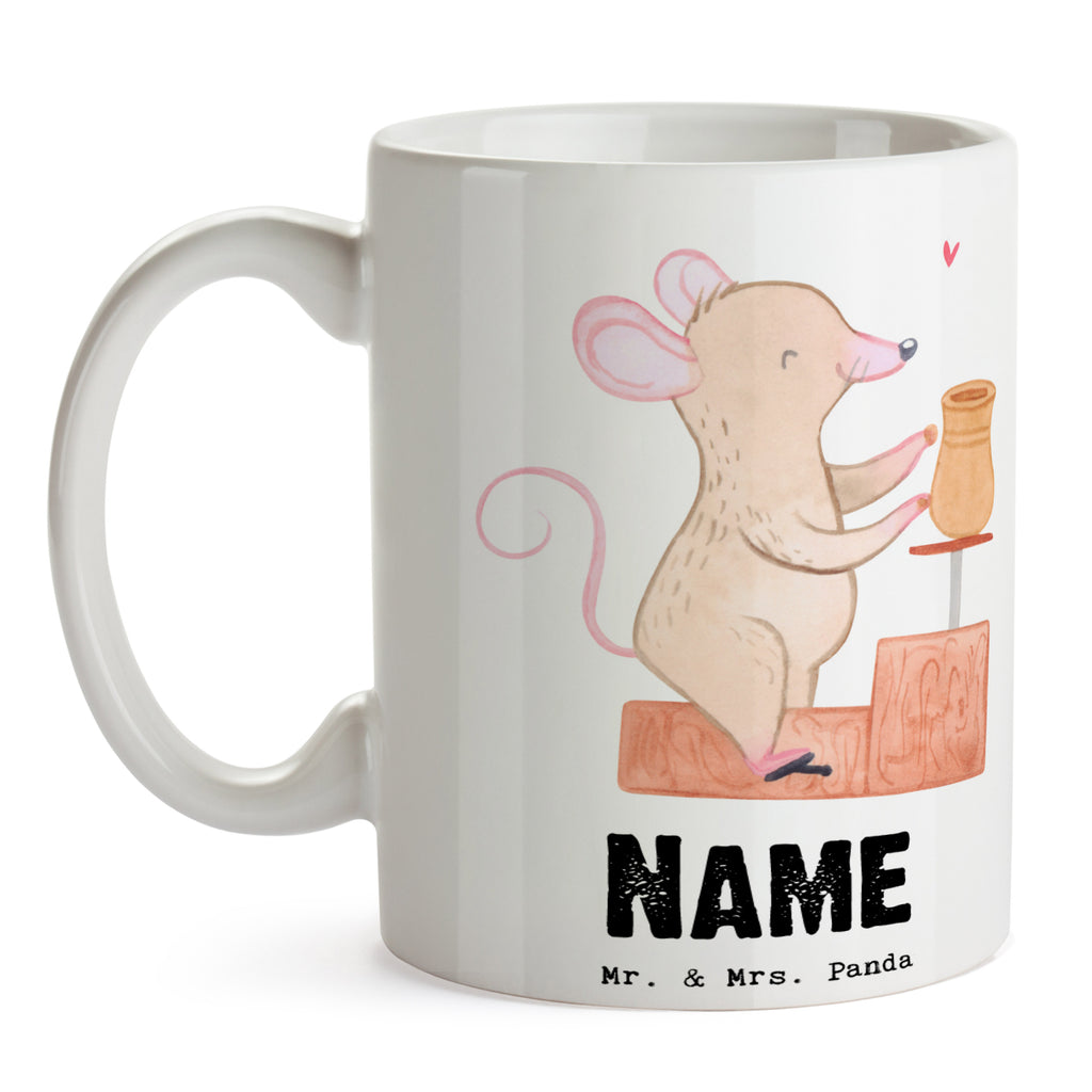 Personalisierte Tasse Maus Töpfern Tage Personalisierte Tasse, Namenstasse, Wunschname, Personalisiert, Tasse, Namen, Drucken, Tasse mit Namen, Geschenk, Sport, Sportart, Hobby, Schenken, Danke, Dankeschön, Auszeichnung, Gewinn, Sportler, Töpfern, Töpferei, Töpferkurs