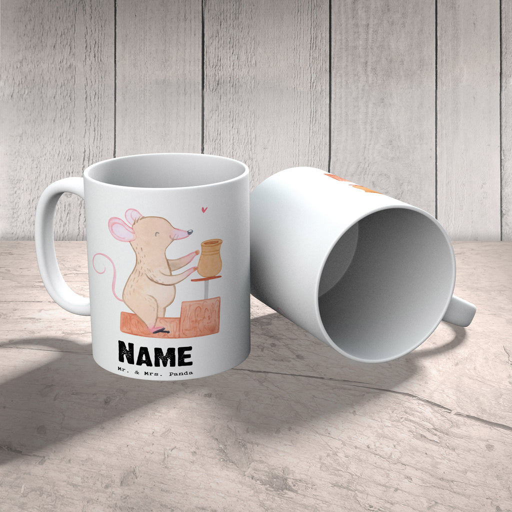 Personalisierte Tasse Maus Töpfern Tage Personalisierte Tasse, Namenstasse, Wunschname, Personalisiert, Tasse, Namen, Drucken, Tasse mit Namen, Geschenk, Sport, Sportart, Hobby, Schenken, Danke, Dankeschön, Auszeichnung, Gewinn, Sportler, Töpfern, Töpferei, Töpferkurs